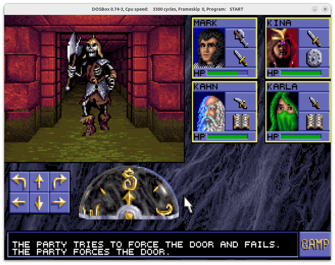 DOSBox, normal2x, 320x200