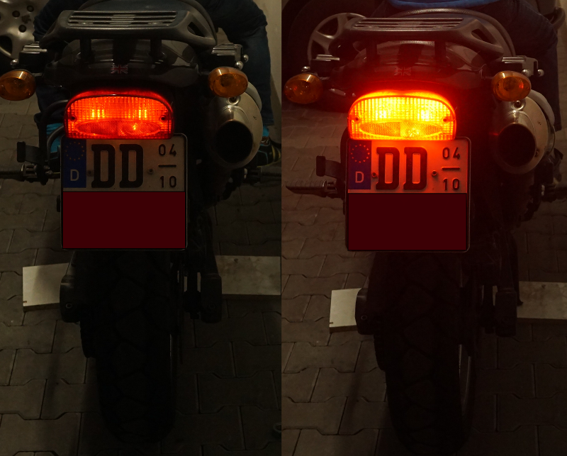 Normales Rücklicht